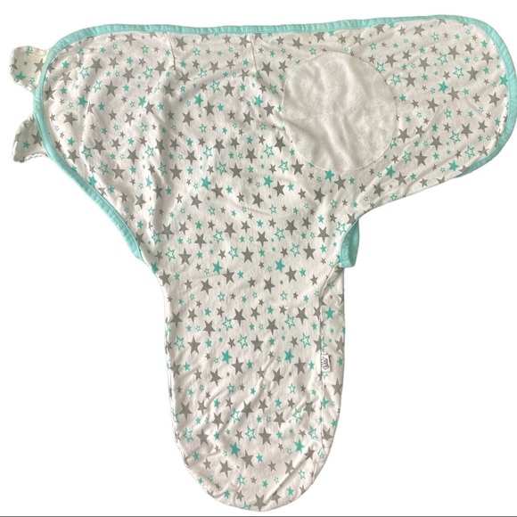 COPY - BUBLO Baby S/M 0-3M Sleep Sack Swaddle Thin Cotton Cool Velcro - Picture 2 of 3